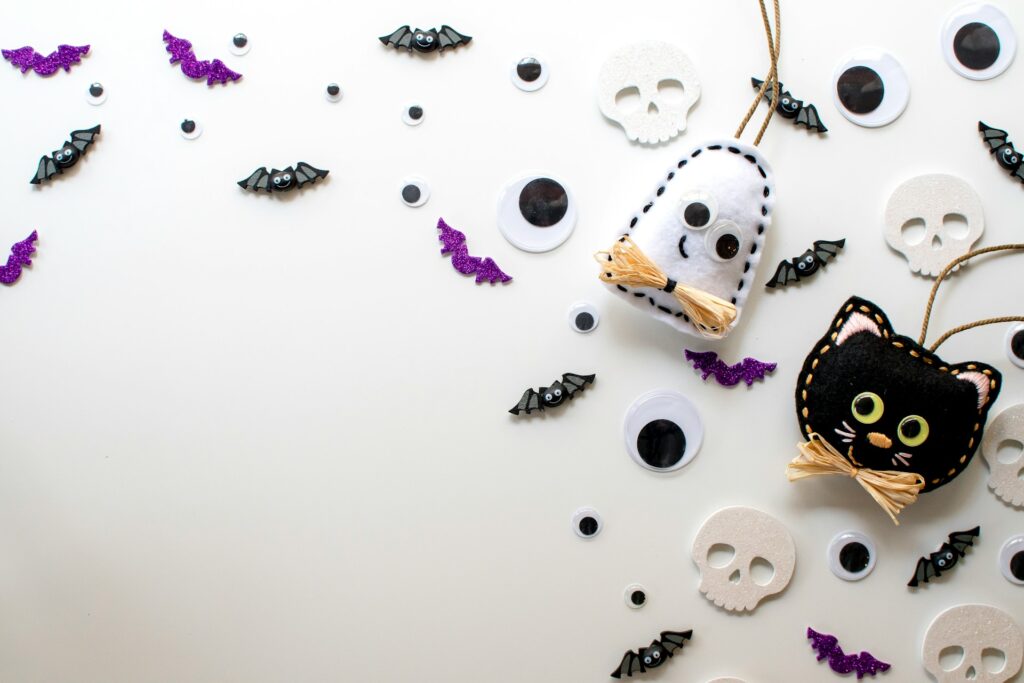Halloween craft supplies